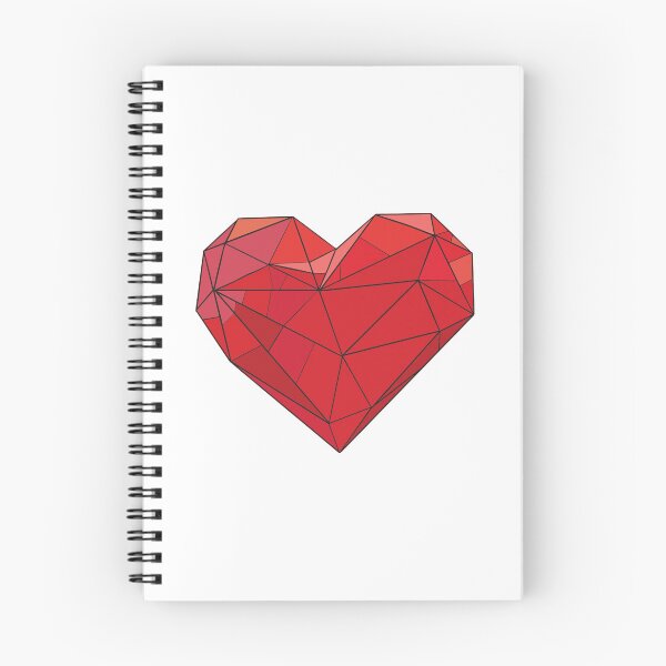 Item preview, Red Heart with Geometric Patterns, Valentine's Day designed and sold by GraphiTAR.