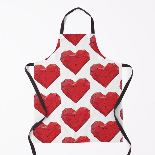 Item preview, Red Heart with Geometric Patterns, Valentine's Day designed and sold by GraphiTAR.
