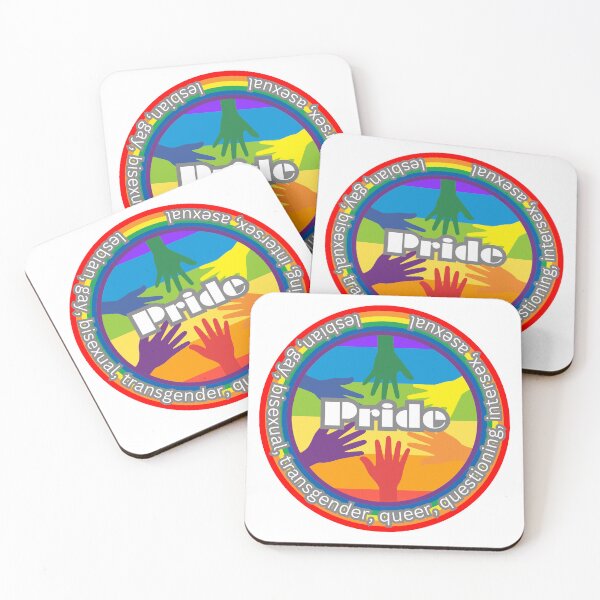 Item preview, LGBTQIA+ Rainbow Circle of Unite | We Are Visible , Be Proud  designed and sold by ShopULove.