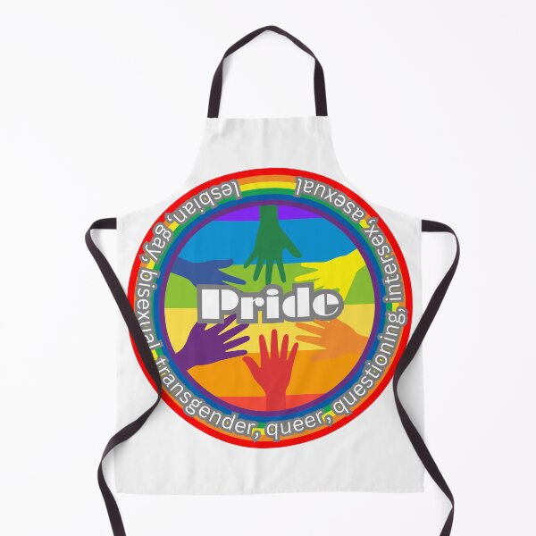Item preview, LGBTQIA+ Rainbow Circle of Unite | We Are Visible , Be Proud designed and sold by ShopULove.
