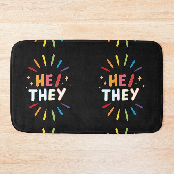 Item preview, He / They - Pride designed and sold by 96mon.