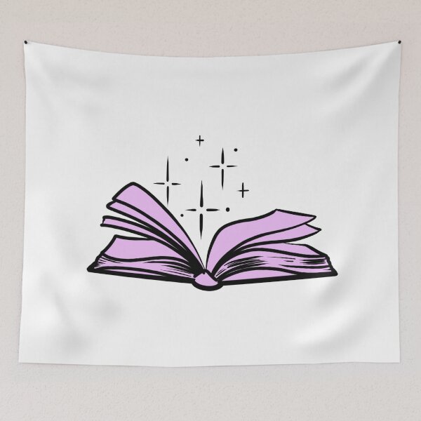 Item preview, Open Book Stars designed and sold by CuteTattoo.