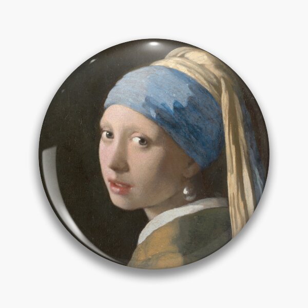 Item preview, Girl With A Pearl Earring - Johannes Vermeer Circa 1665 designed and sold by warishellstore.