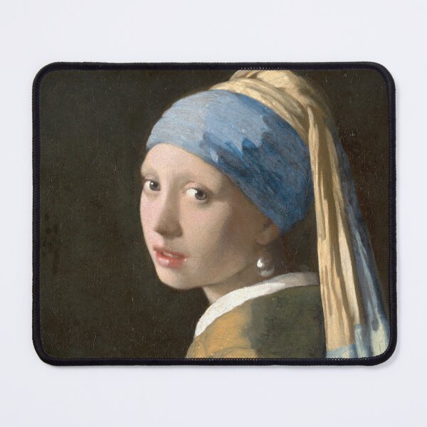 Item preview, Girl With A Pearl Earring - Johannes Vermeer Circa 1665 designed and sold by warishellstore.
