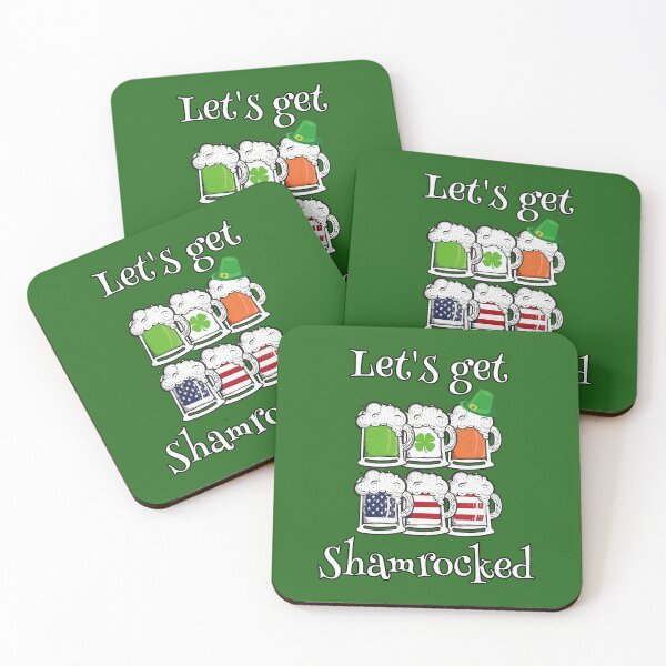 Item preview, Let's Get Shamrocked St. Patrick's Day Funny Patrio		 designed and sold by fjvskrxx51.