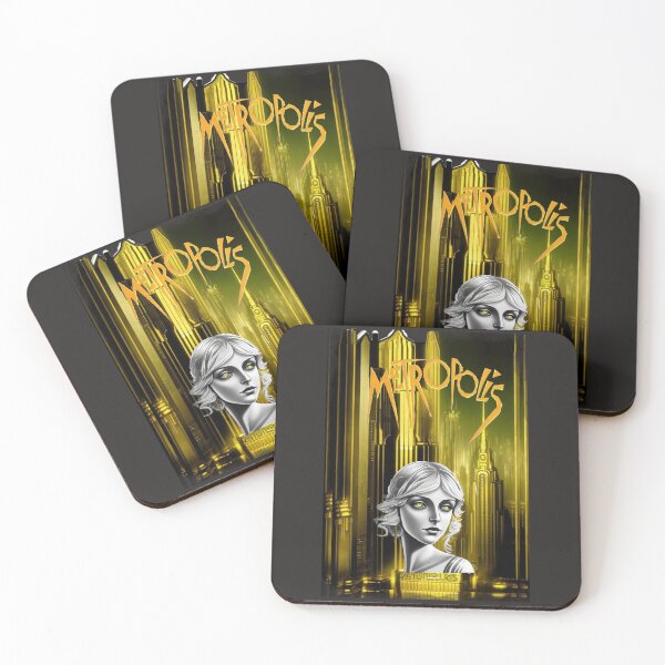 Artikelvorschau, Fritz Lang Metropolis 1927 Golden entworfen und verkauft von Ramzadeen.