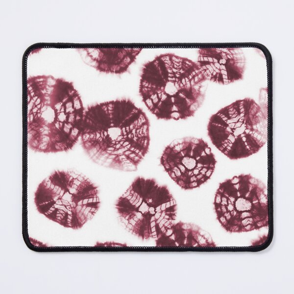 Item preview, Shibori Kumo wine dots over white designed and sold by marufemia.