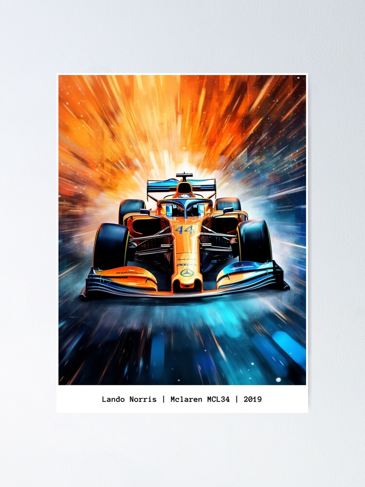 Lando Norris | Mclaren MCL34 | 2019 | Formula one | F1 Car Art