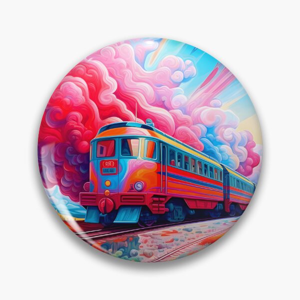Item preview, Vivid colours train designed and sold by NRGArtwork.