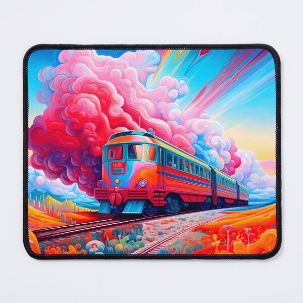 Item preview, Vivid colours train designed and sold by NRGArtwork.