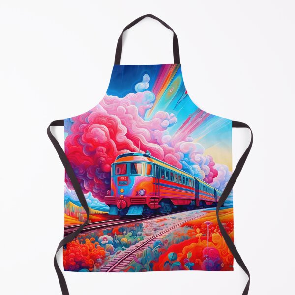Item preview, Vivid colours train designed and sold by NRGArtwork.