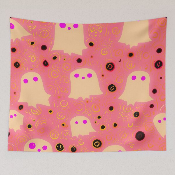 Item preview, Pink Ghosties designed and sold by whimsicaldrugs.