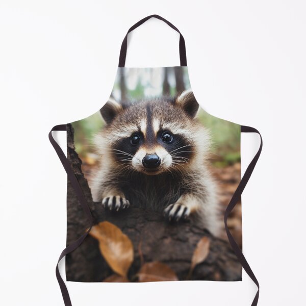 Item preview, Mapache lindo - Animales lindos del bebé designed and sold by baby-animal-art.
