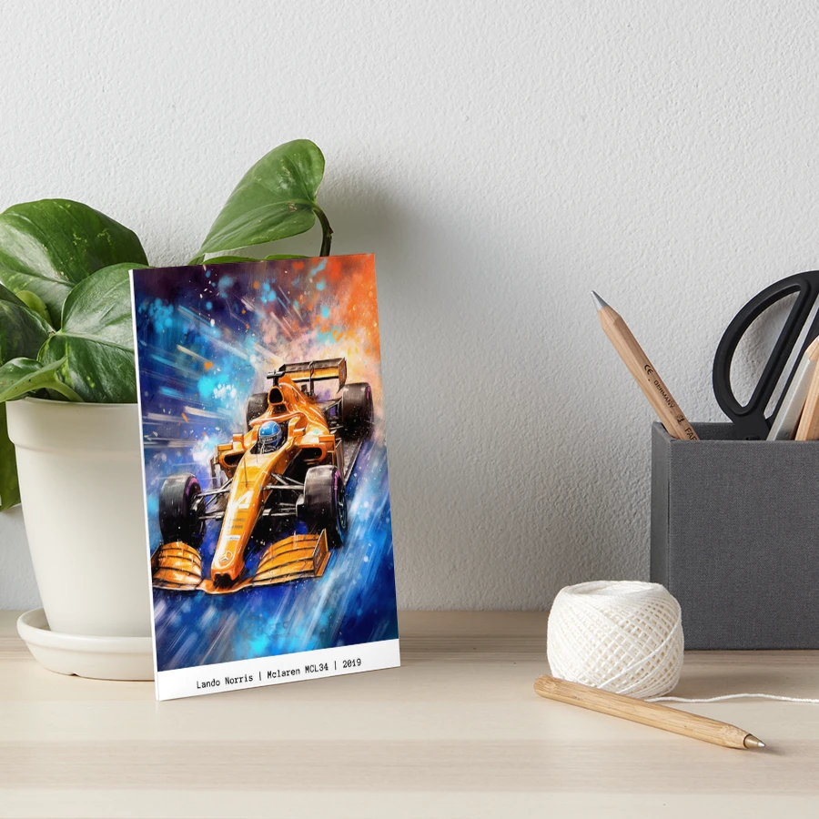 Lando Norris | Mclaren MCL34 | 2019 | Formula one | F1 Car Art