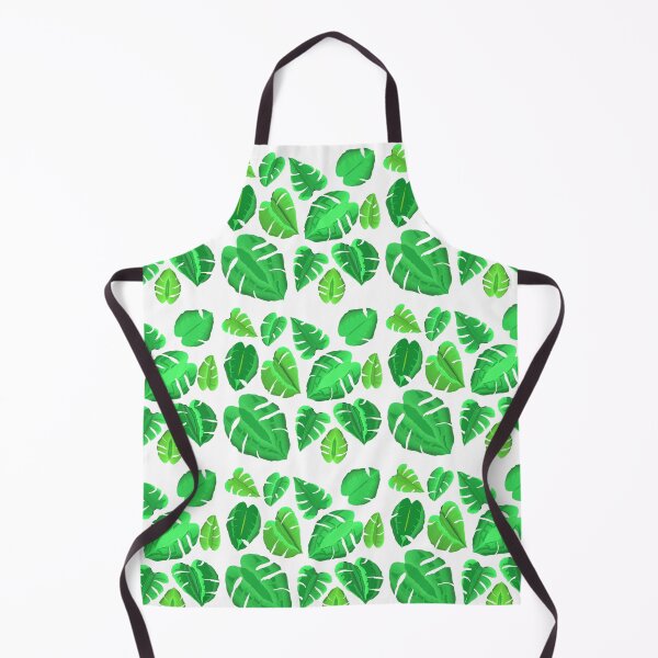 Aperçu de l'œuvre Motif de feuille de plante Monstera (fond blanc) créée et vendue par ArtByLM.
