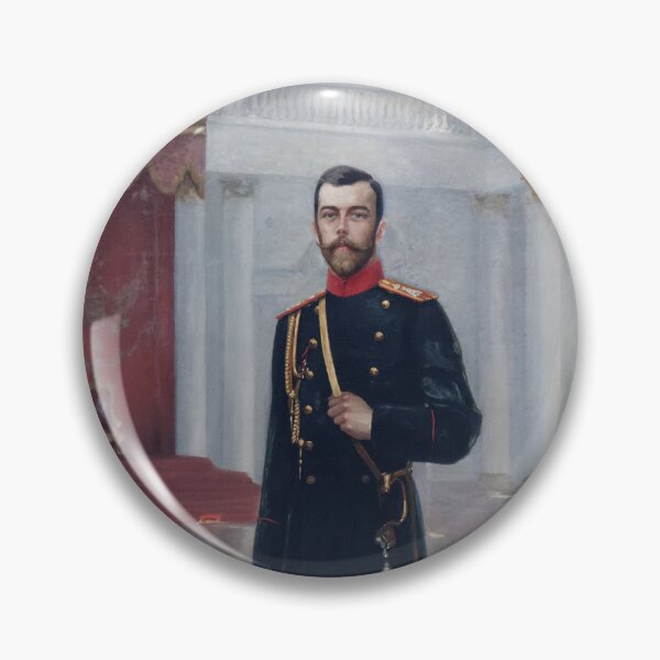 Item preview, Nicholas II Portrait by A. de Safonoff designed and sold by warishellstore.