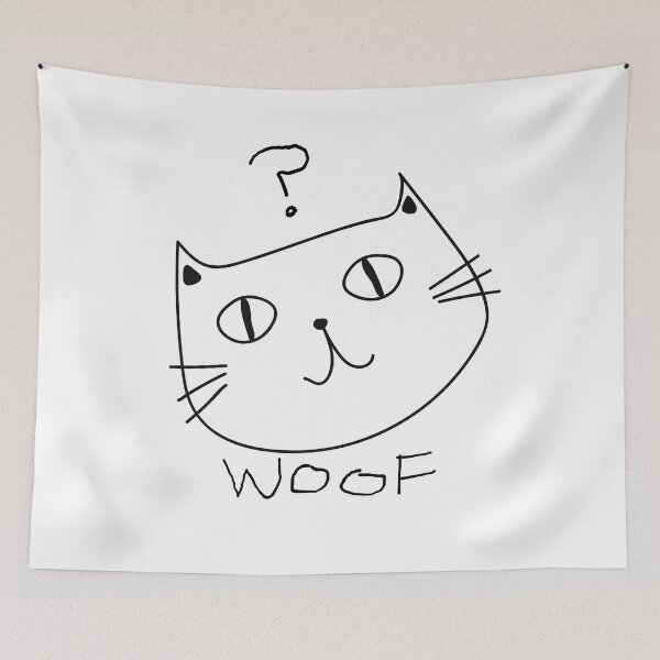 Item preview, Confused Cat designed and sold by SnapMood.