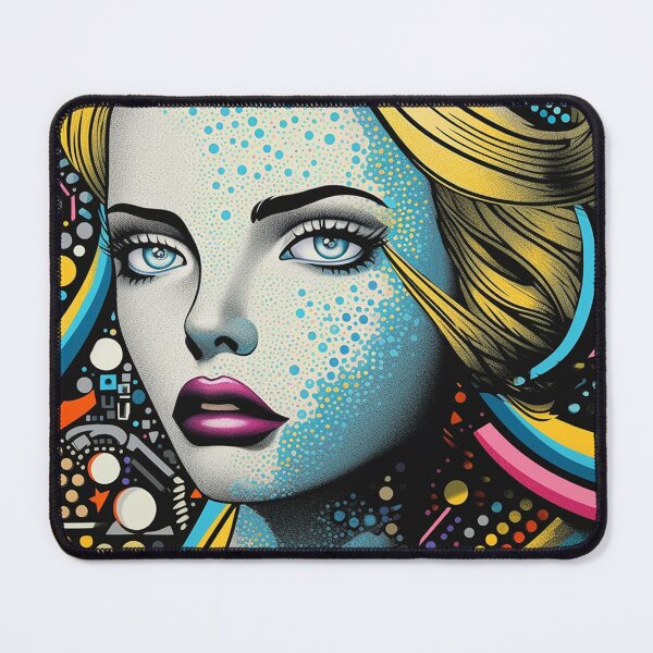 Item preview, Pop Art Blond Woman designed and sold by rcwm.