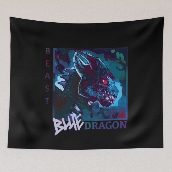 Item preview, Blue dragon beast designed and sold by Deathoftheself.