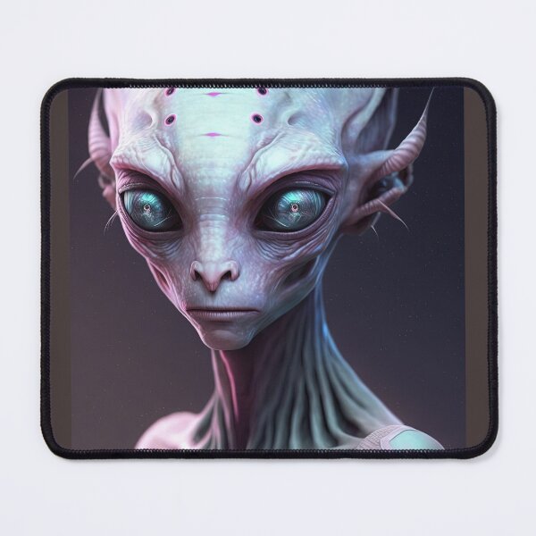 Item preview, Brooding Alien with Reflective Eyes designed and sold by LovelaceVisuals.