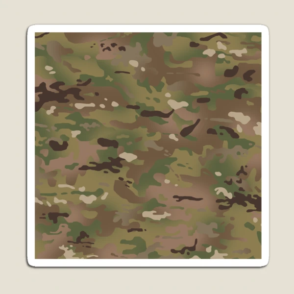 Camouflage Cross Magnet Large 4x6