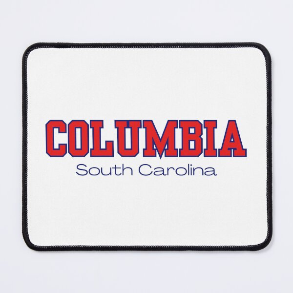Item preview, Columbia South Carolina Varsity Print Red Navy designed and sold by Sunshine-Dreams.