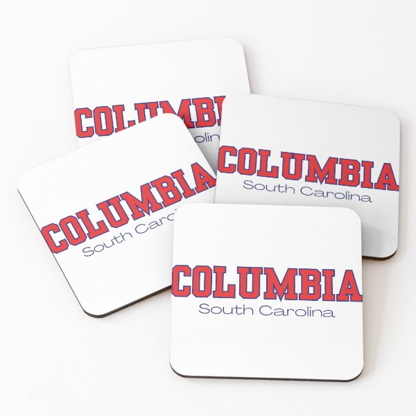 Item preview, Columbia South Carolina Varsity Print Red Navy  designed and sold by Sunshine-Dreams.