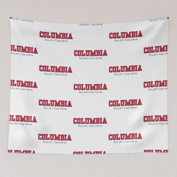 Item preview, Columbia South Carolina Varsity Print Red Navy  designed and sold by Sunshine-Dreams.