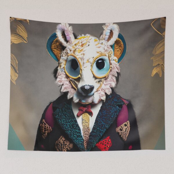 Item preview, Wool mask puppet designed and sold by jsebouvi.