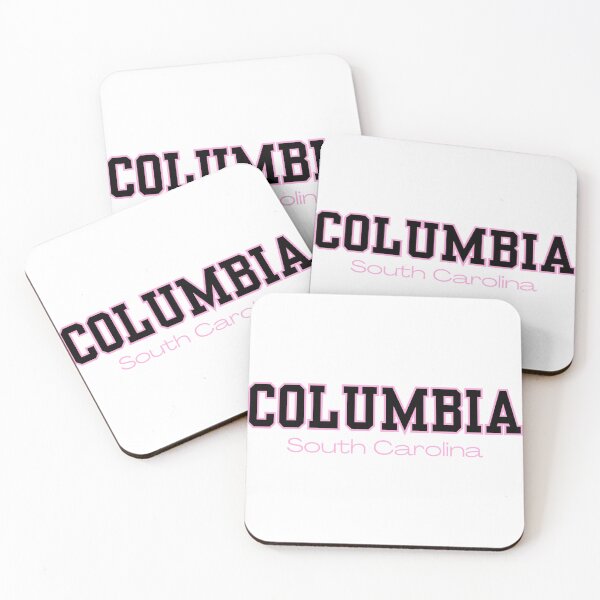 Item preview, Columbia South Carolina Varsity Print Black Pink designed and sold by Sunshine-Dreams.