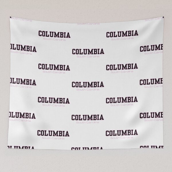 Item preview, Columbia South Carolina Varsity Print Black Pink designed and sold by Sunshine-Dreams.