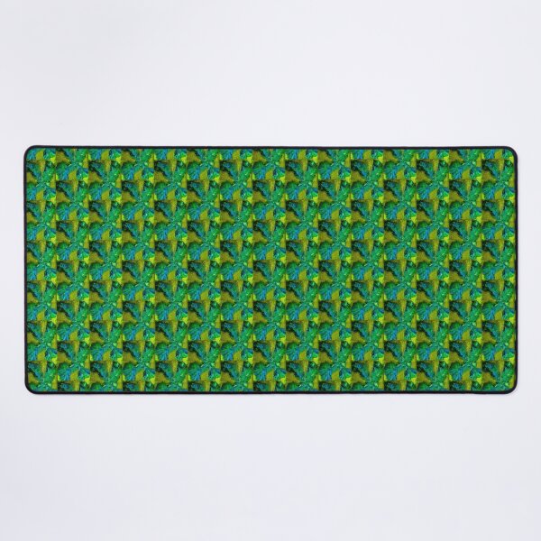 Item preview, Green leaf fluid art  designed and sold by baksuart.