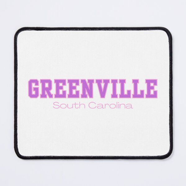Item preview, Greenville South Carolina Varsity Print Purple Pink designed and sold by Sunshine-Dreams.