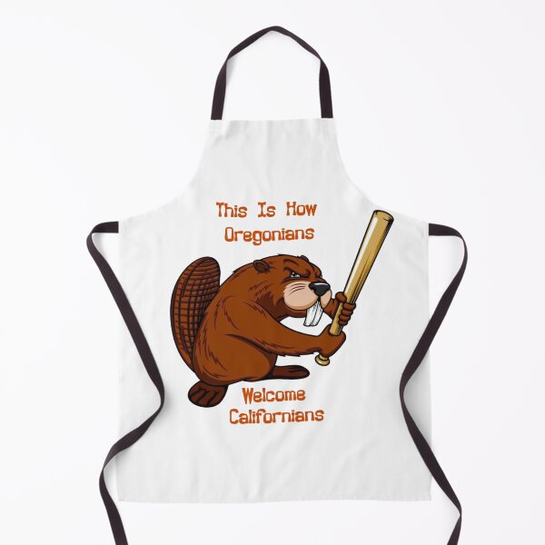Item preview, How Oregonians Beaver Welcome Californians  designed and sold by Bigfoot T-Shirt Co..