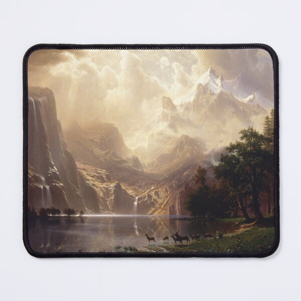 Item preview, Among the Sierra Nevada California - Albert Bierstadt 1868 designed and sold by warishellstore.