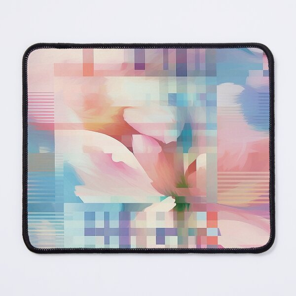 Item preview, Ethereal Dream psychedelic flower design in pastel colors designed and sold by Honeyswoon888.