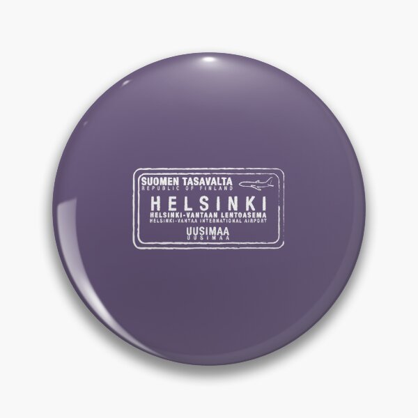 Item preview, Helsinki Finland Passport Stamp Vacation Travel 		 designed and sold by nwjmdrnnir64.