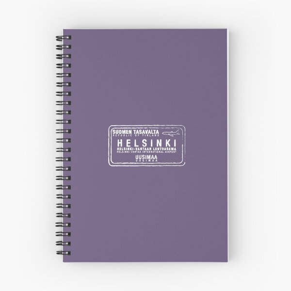 Item preview, Helsinki Finland Passport Stamp Vacation Travel 		 designed and sold by nwjmdrnnir64.