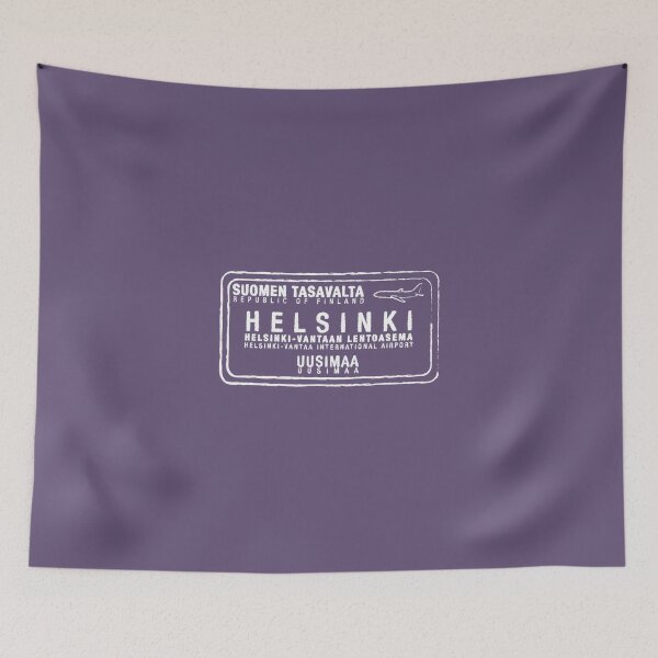 Item preview, Helsinki Finland Passport Stamp Vacation Travel 		 designed and sold by nwjmdrnnir64.