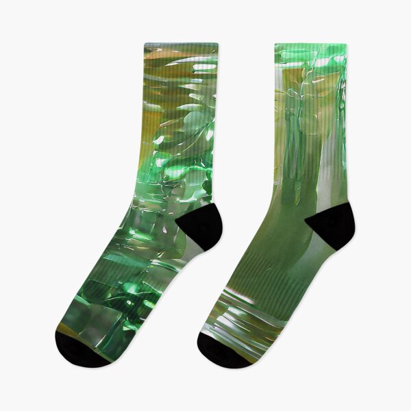 Item preview, Glistening Green and Yellow Flowing Waterfall designed and sold by deniselynnimage.