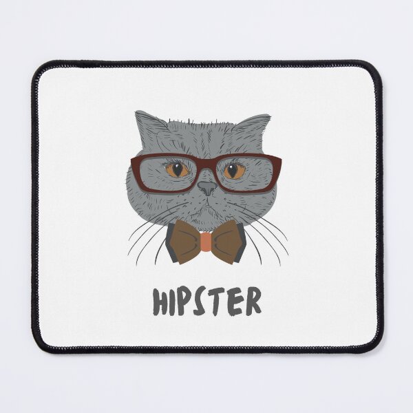 Item preview, Hipster Cat designed and sold by victorsuarez.