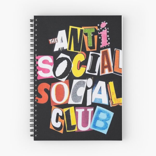 Item preview, The antisocial social club designed and sold by Juanitodesigns.