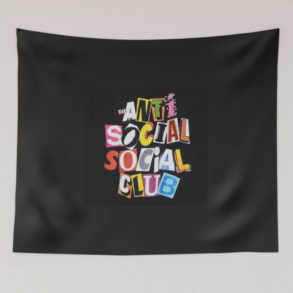 Item preview, The antisocial social club designed and sold by Juanitodesigns.