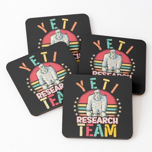 Item preview, Yeti Research Team - Embark on a Retro-Adventure with Sasquatch and Bigfoot designed and sold by Drzamag.