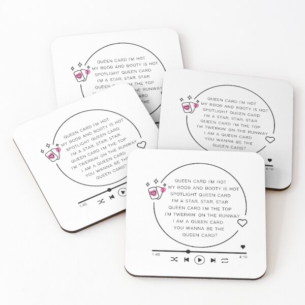 Item preview, Queen Card (G)I-DLE Player, QueenCard Logo, Kpop, GI-DLE Merch, Queen designed and sold by Julia Dorian.
