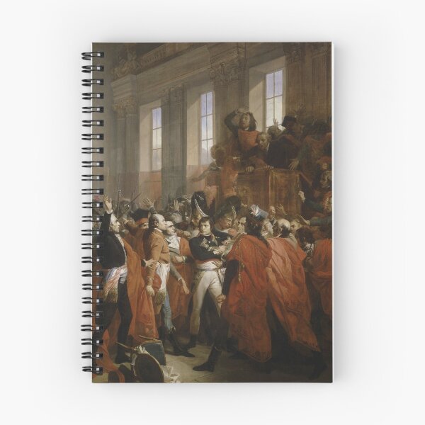 Aperçu de l'œuvre Napoléon Bonaparte lors du coup d'État du 18 brumaire à Saint-Cloud créée et vendue par warishellstore.