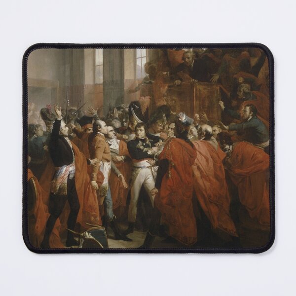 Item preview, Napoleon Bonaparte in the coup d'état of 18 Brumaire in Saint-Cloud designed and sold by warishellstore.