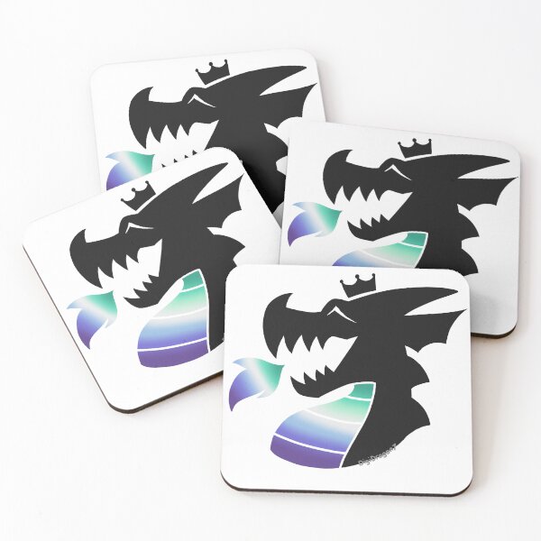 Item preview, Pride Vincian (Gay) Dragon Silhouette designed and sold by DigiDragon7.