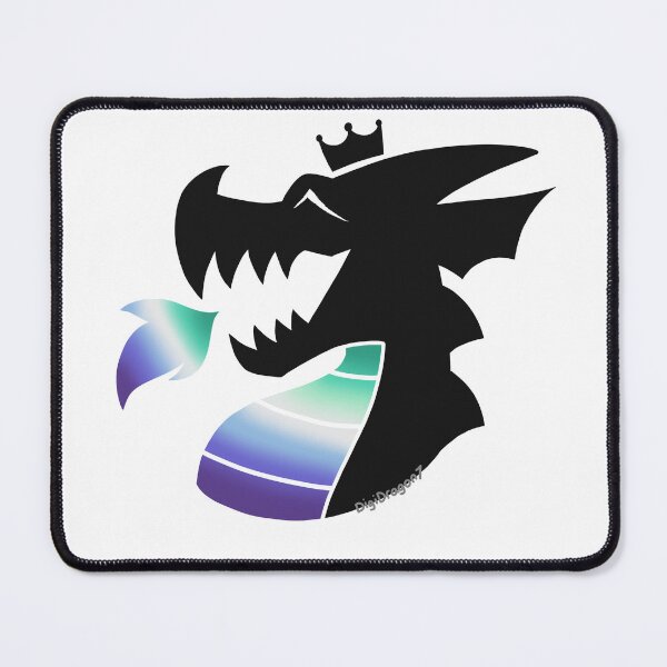 Item preview, Pride Vincian (Gay) Dragon Silhouette designed and sold by DigiDragon7.