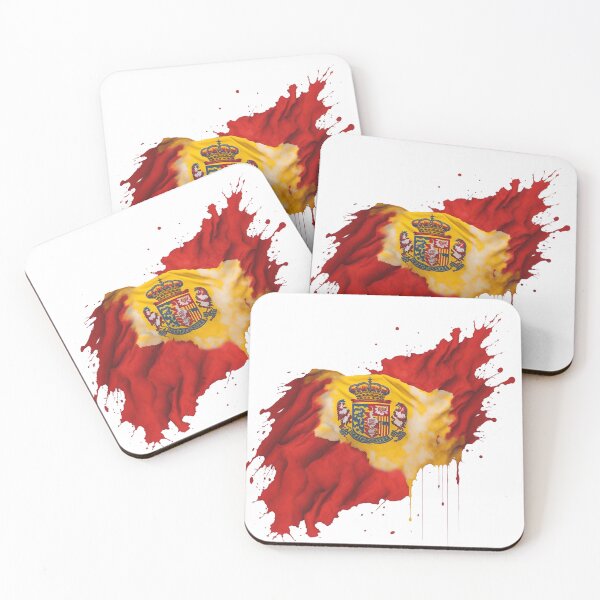 Item preview, Spanish flag splash art designed and sold by Dr-Kane.
